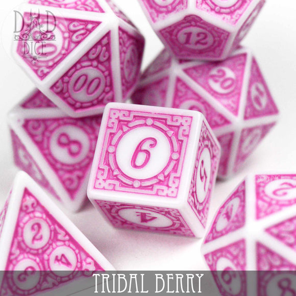 Tribal Berry Dice Set - Bards & Cards