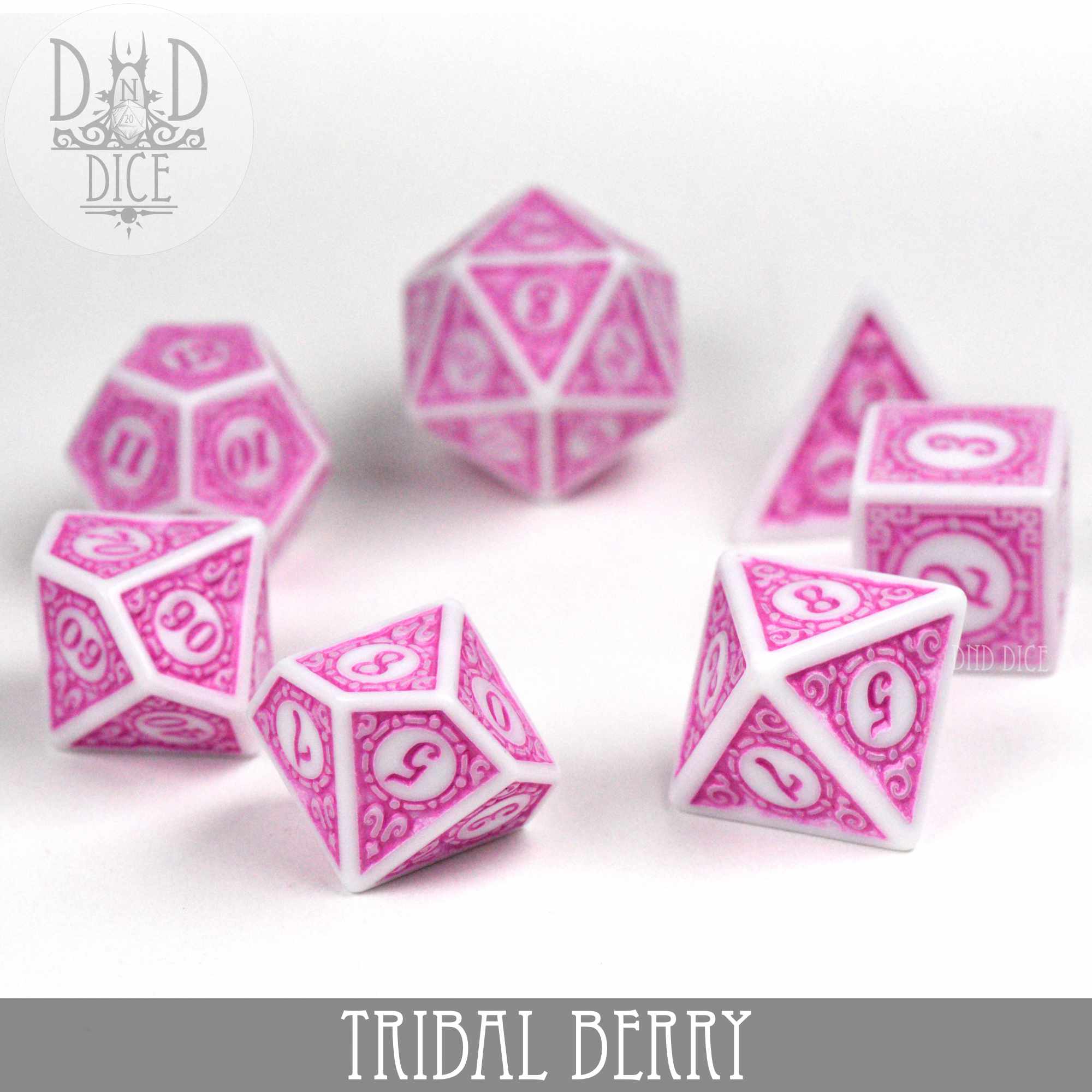 Tribal Berry Dice Set - Bards & Cards