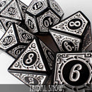 Tribal Snow Dice Set - Bards & Cards