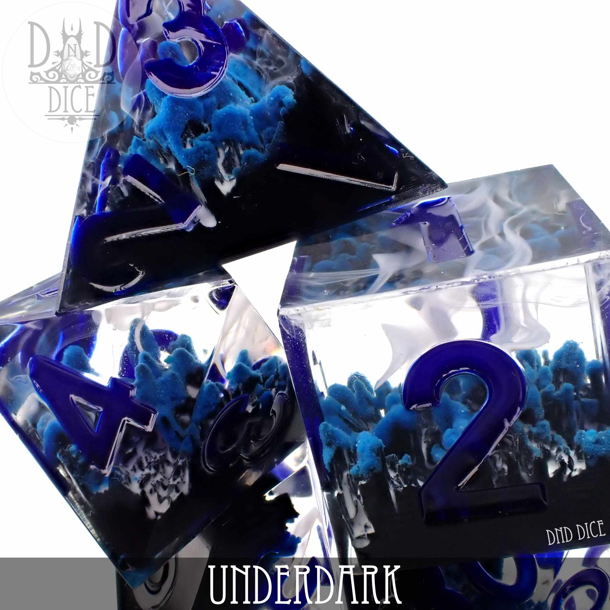 Underdark Handmade Dice Set - Bards & Cards