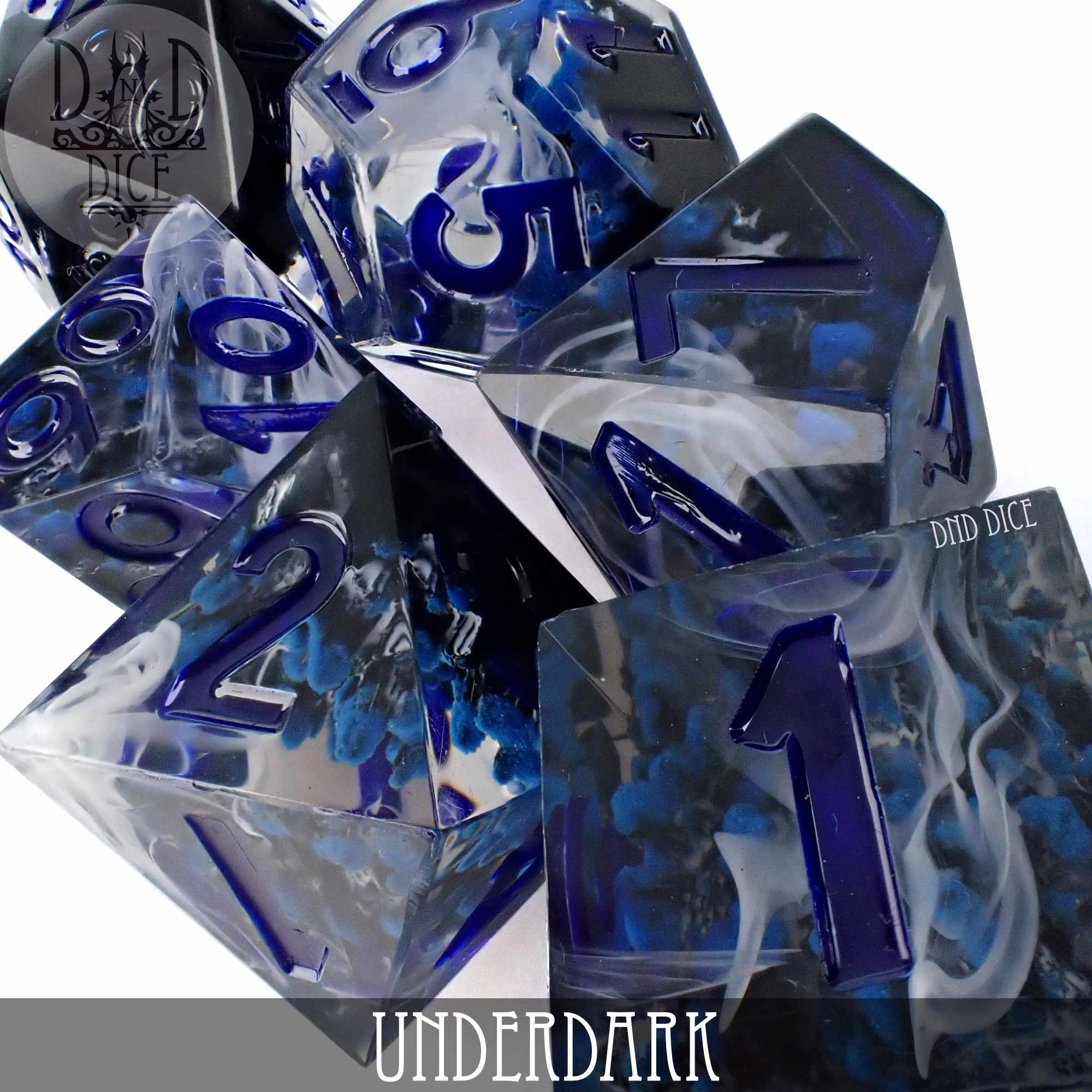 Underdark Handmade Dice Set - Bards & Cards