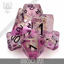 Unicorn Jam Dice Set - Bards & Cards