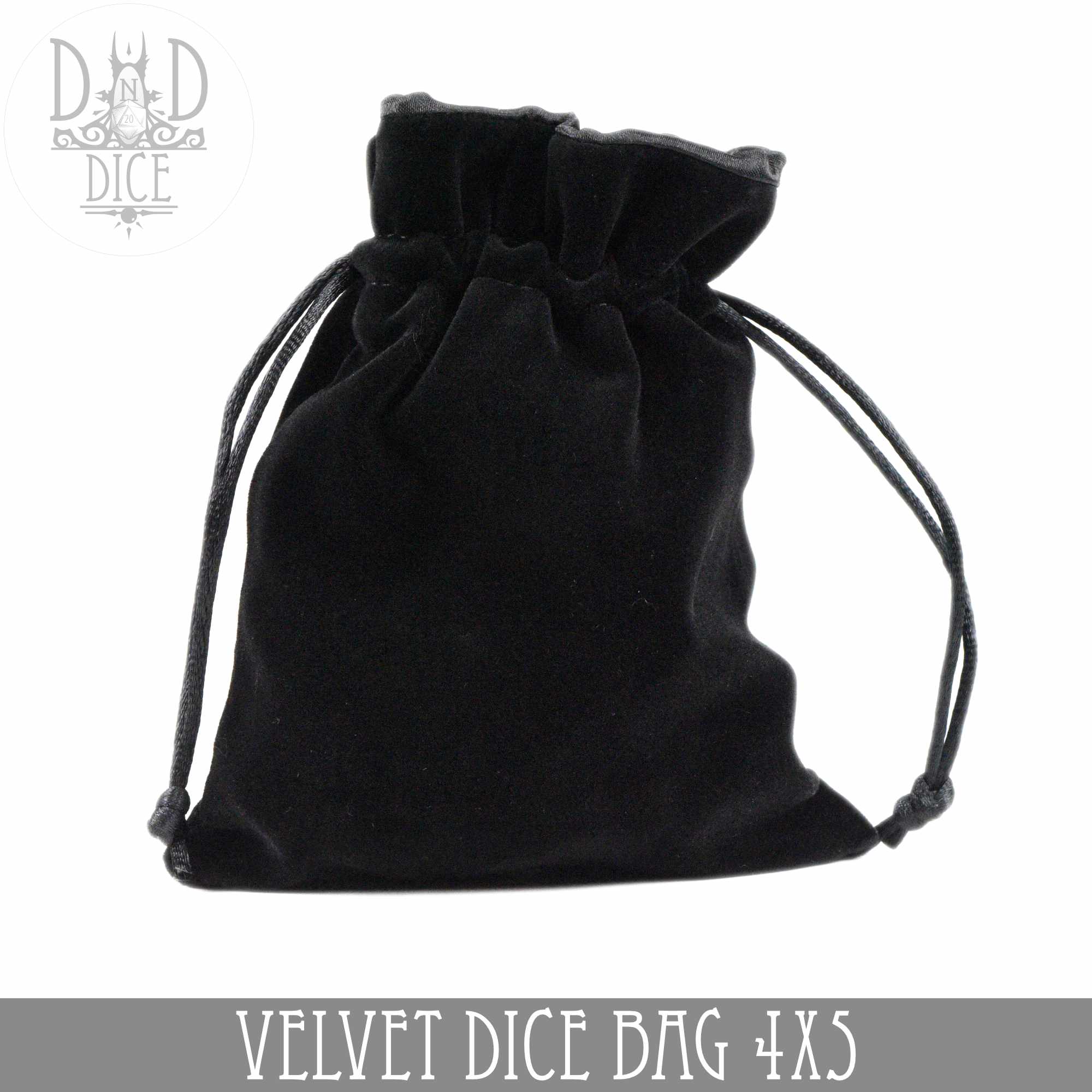 Velvet Dice Bags (2 Sizes) - Bards & Cards