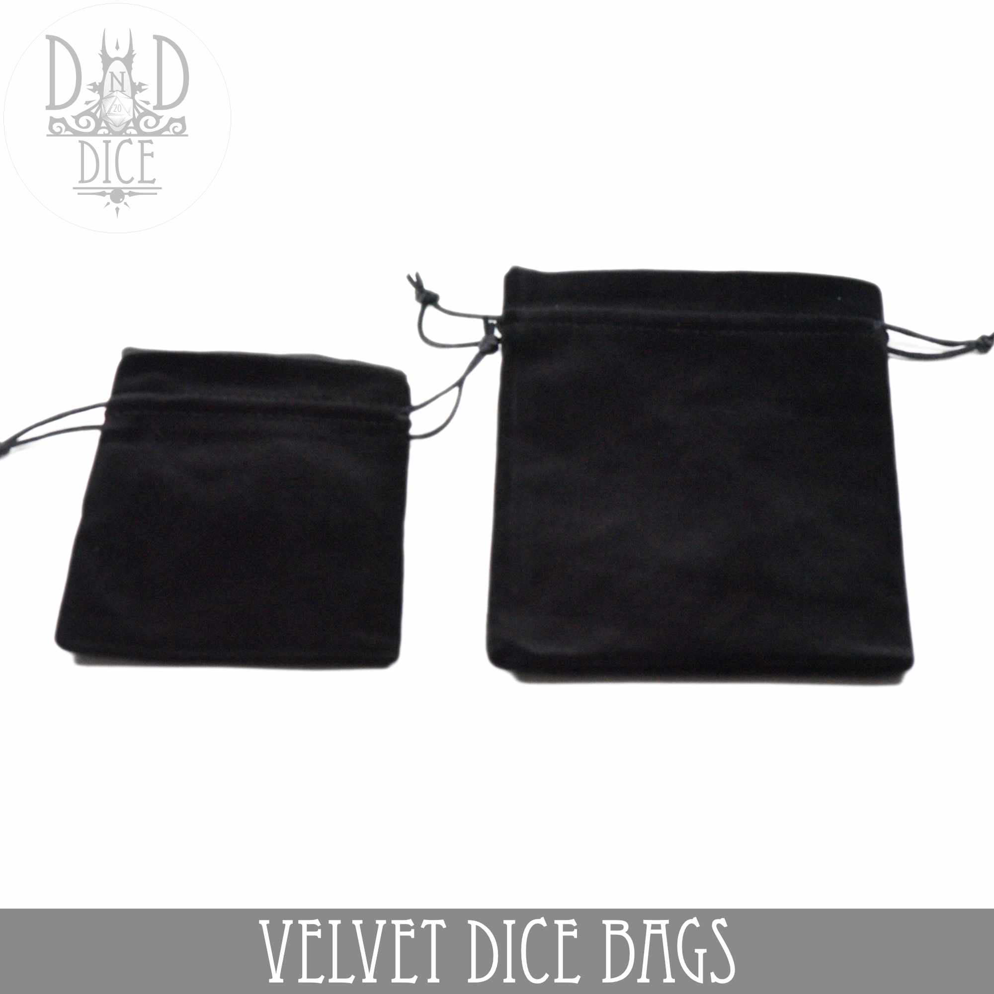 Velvet Dice Bags (2 Sizes) - Bards & Cards