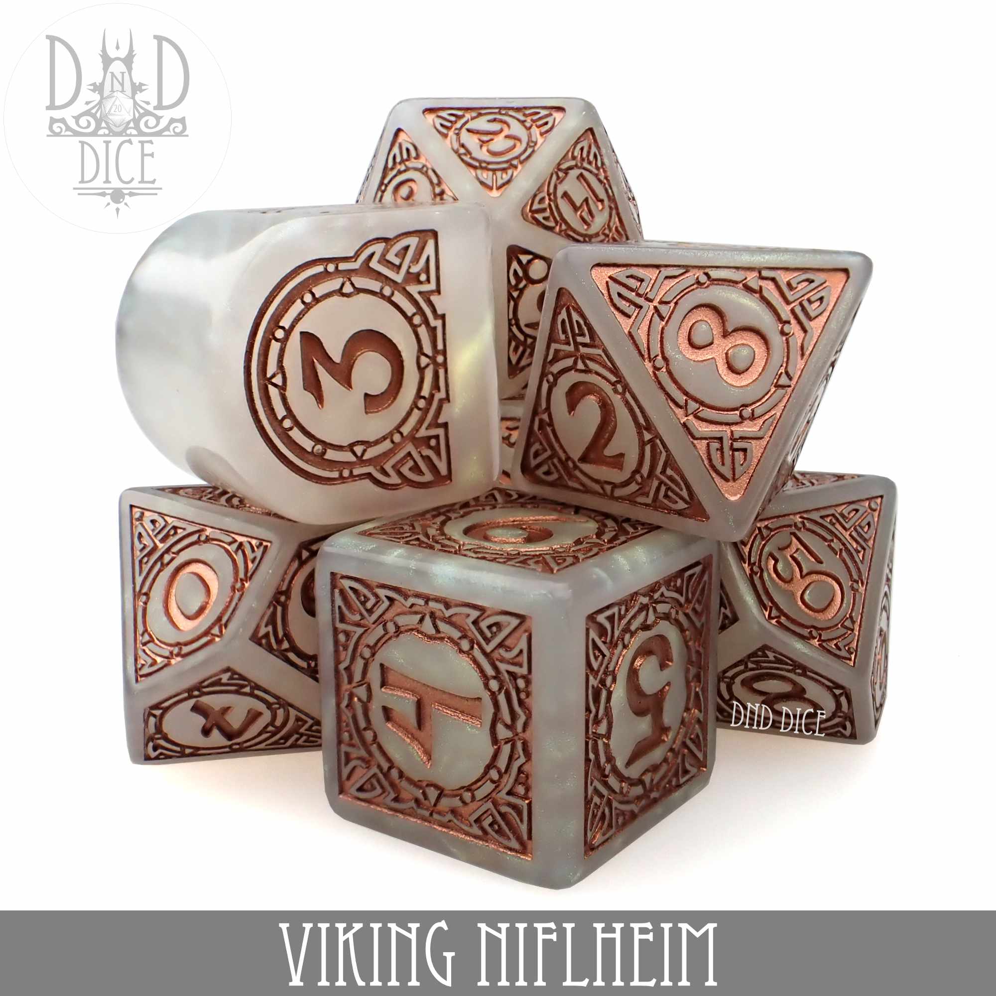 Viking Niflheim Dice Set - Bards & Cards