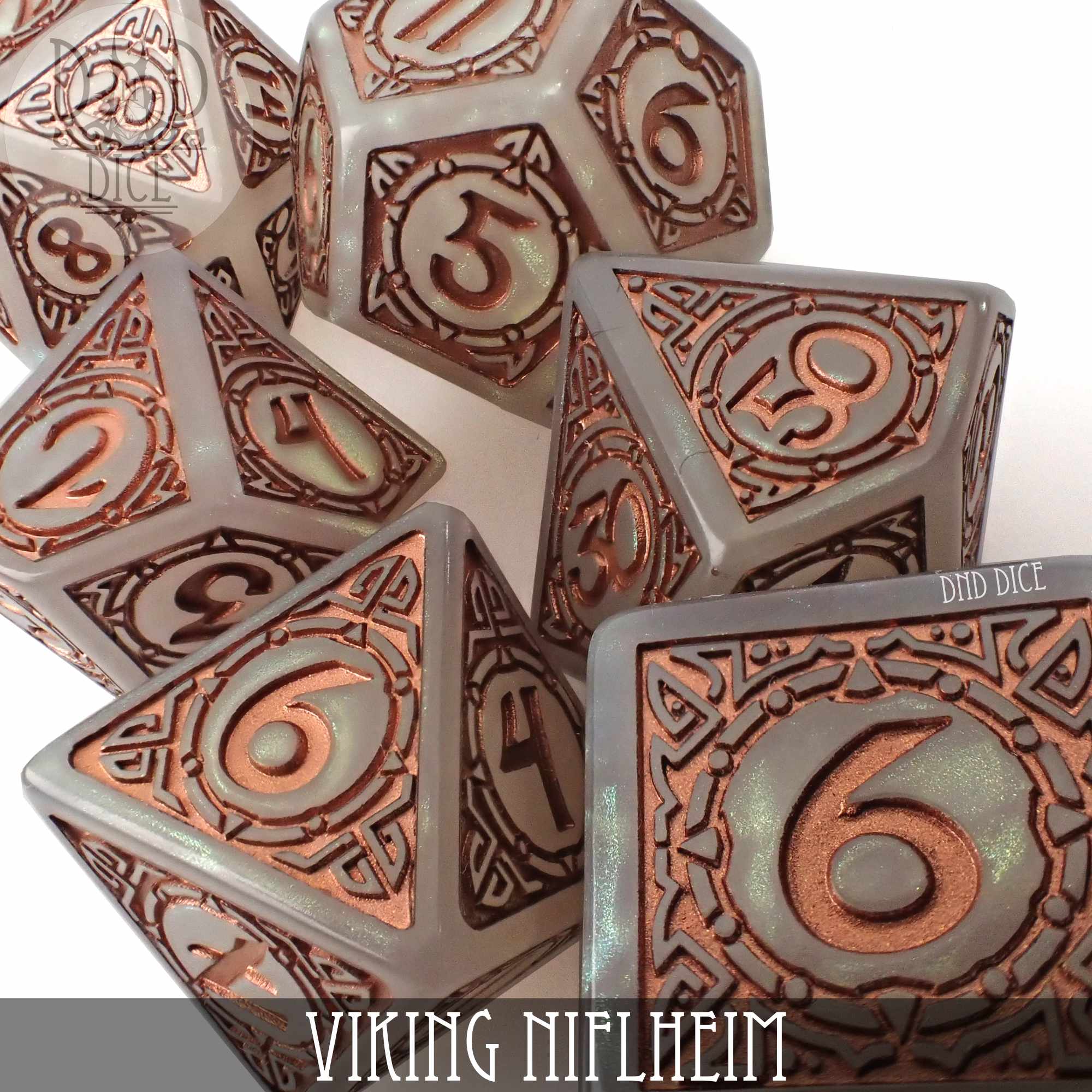 Viking Niflheim Dice Set - Bards & Cards