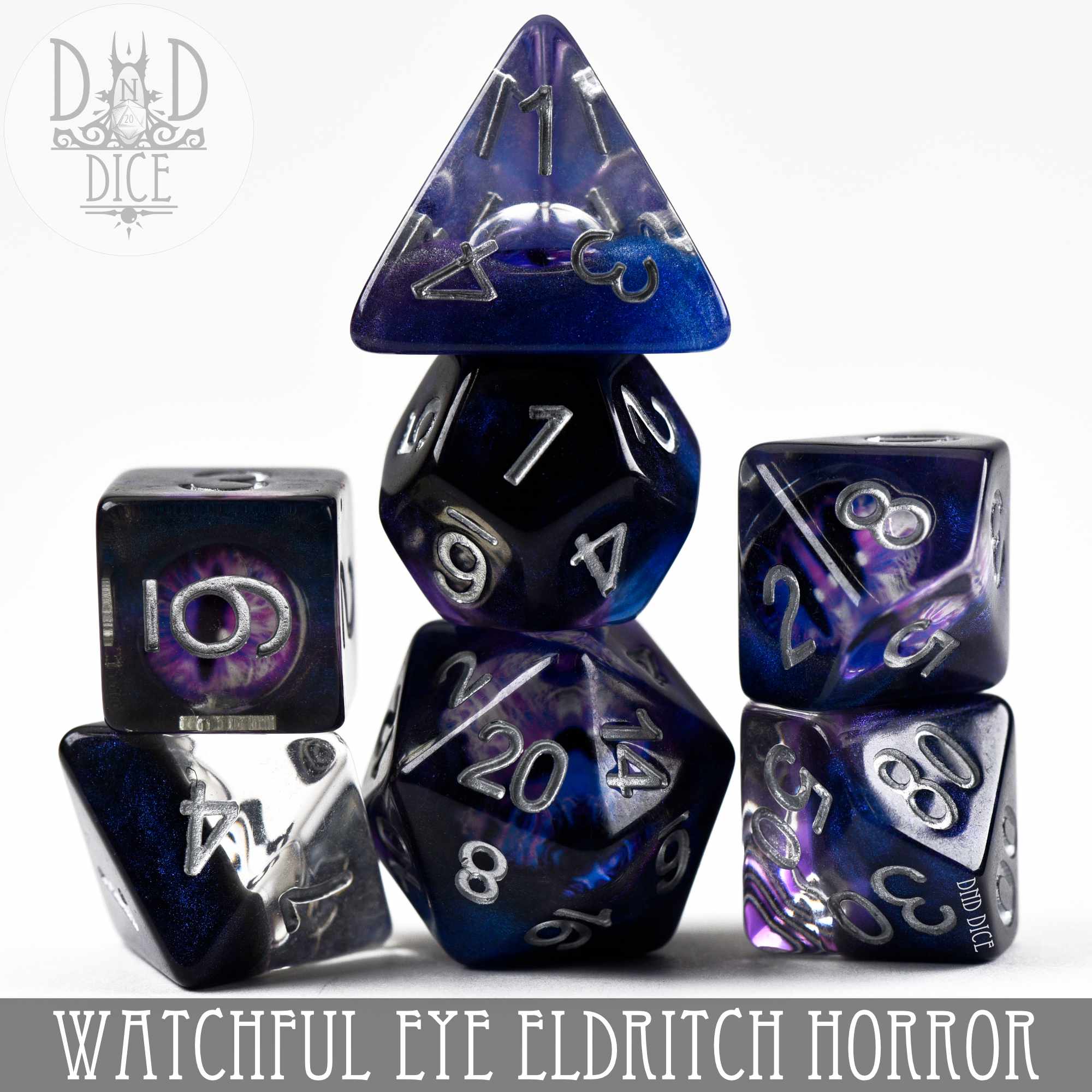 Watchful Eye - Eldritch Horror Dice Set - Bards & Cards