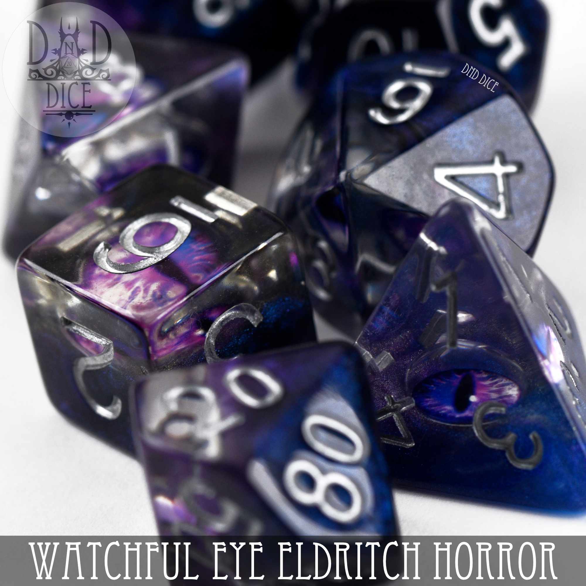 Watchful Eye - Eldritch Horror Dice Set - Bards & Cards