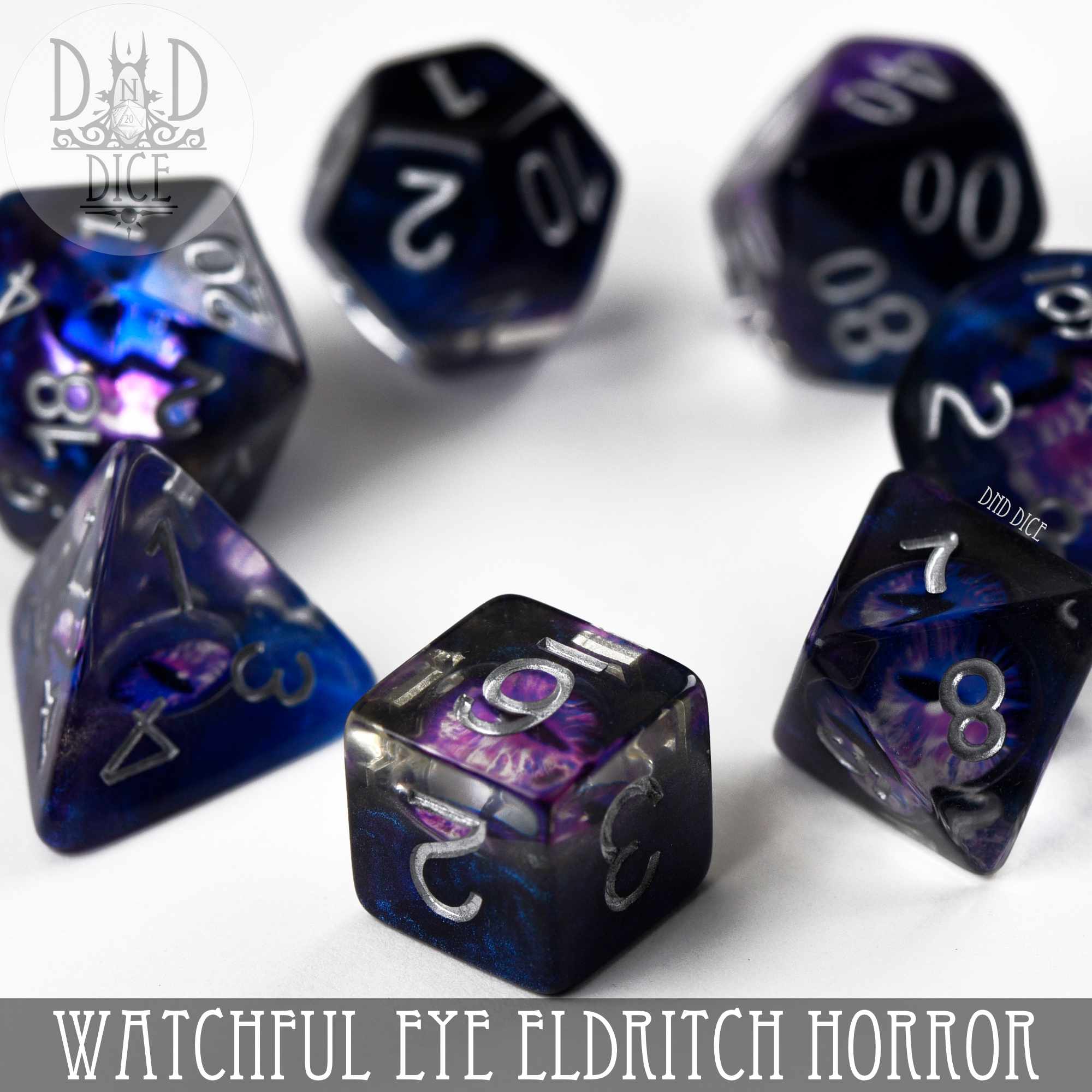 Watchful Eye - Eldritch Horror Dice Set - Bards & Cards