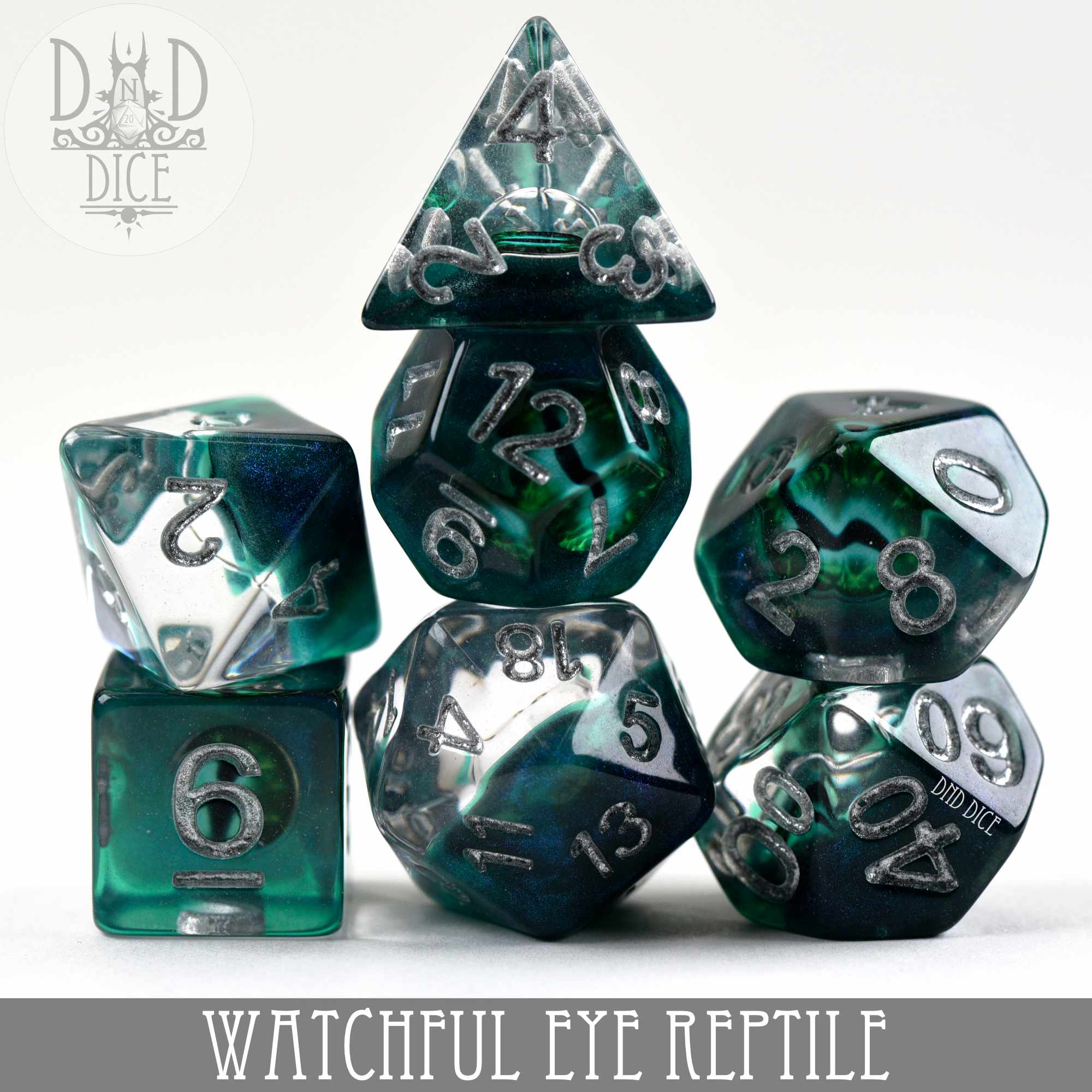 Watchful Eye - Reptile Dice Set - Bards & Cards