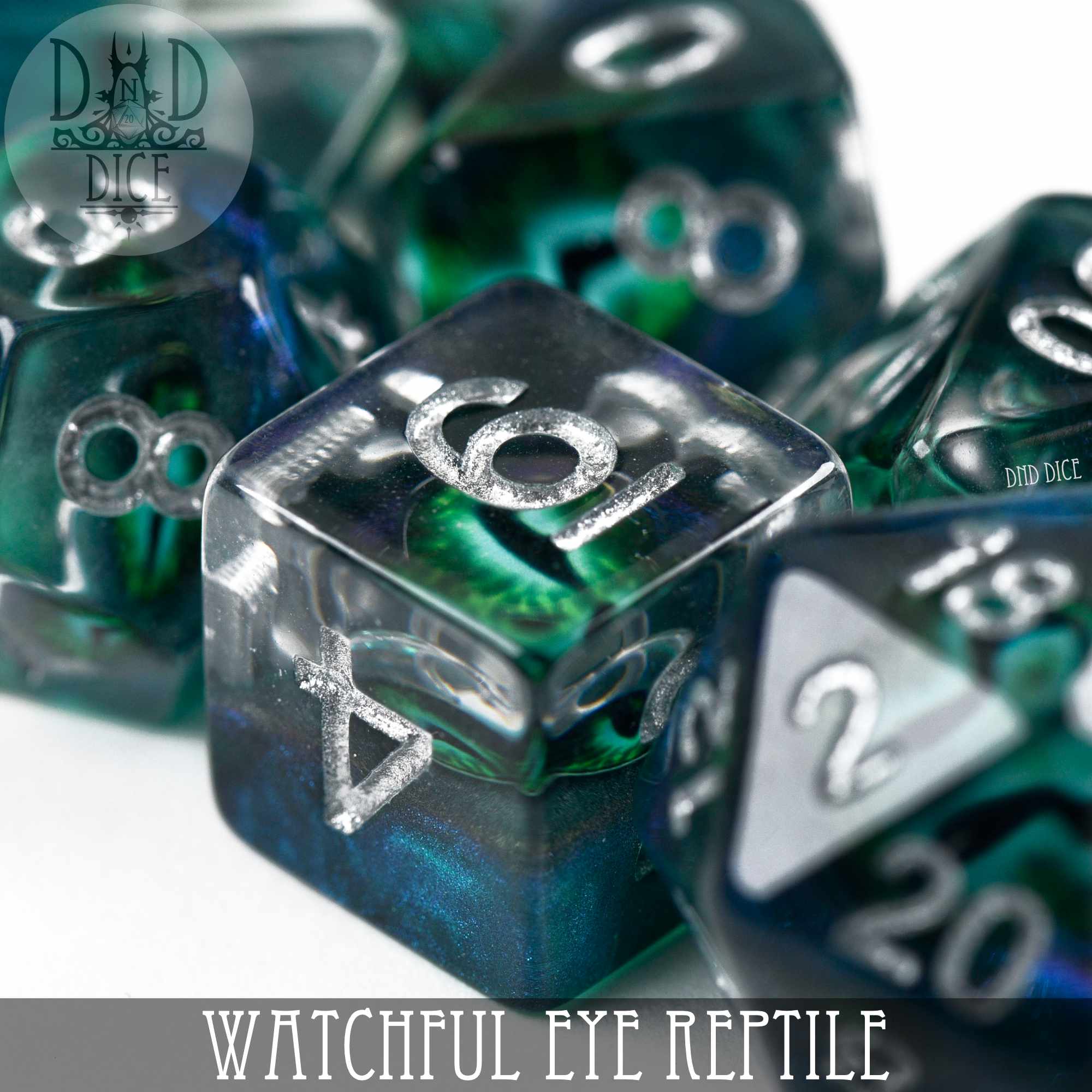 Watchful Eye - Reptile Dice Set - Bards & Cards