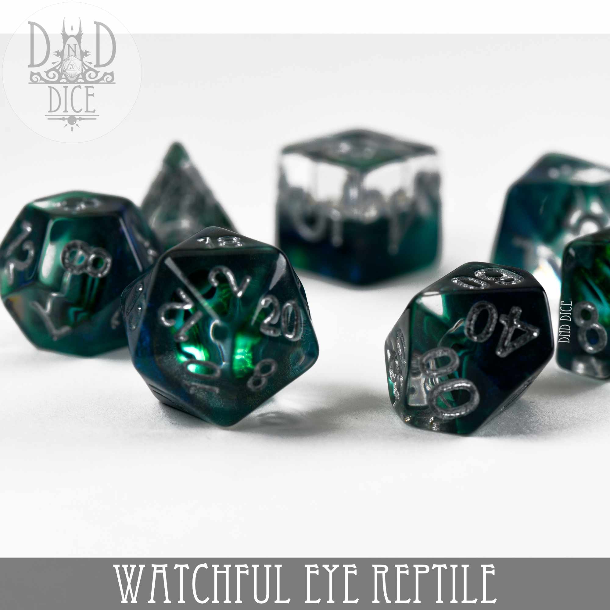 Watchful Eye - Reptile Dice Set - Bards & Cards