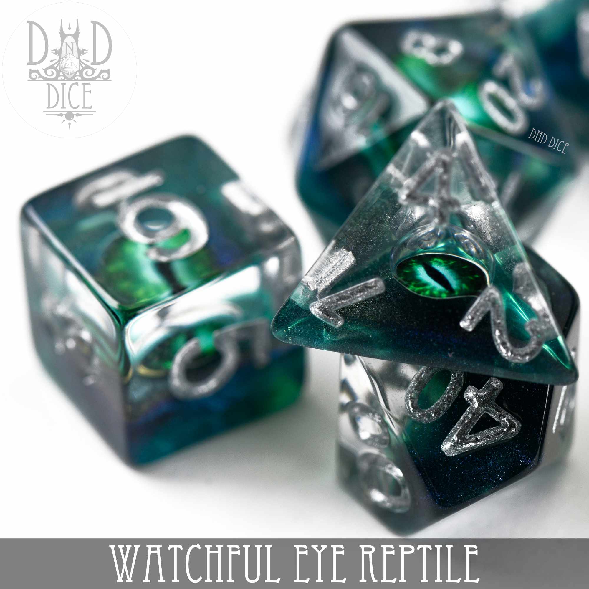 Watchful Eye - Reptile Dice Set - Bards & Cards