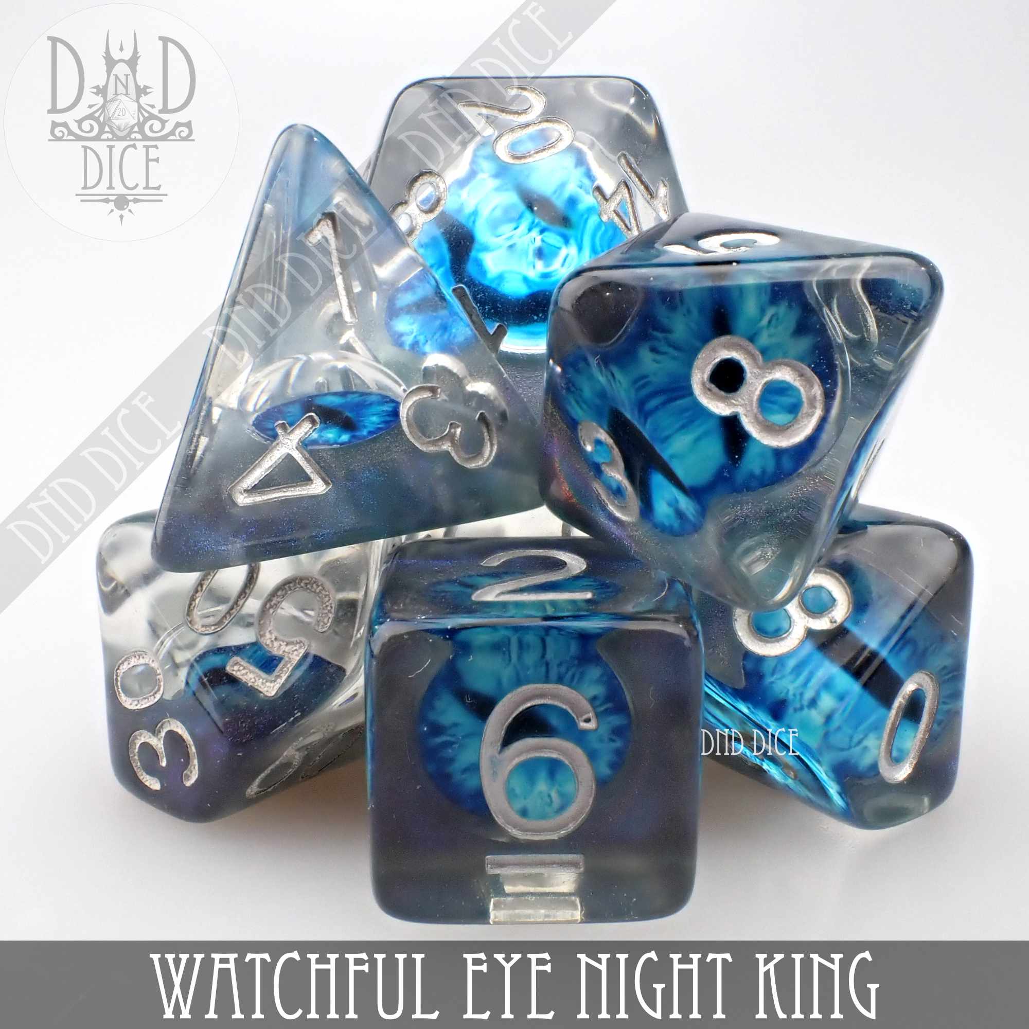 Watchful Eye - Night King Dice Set - Bards & Cards