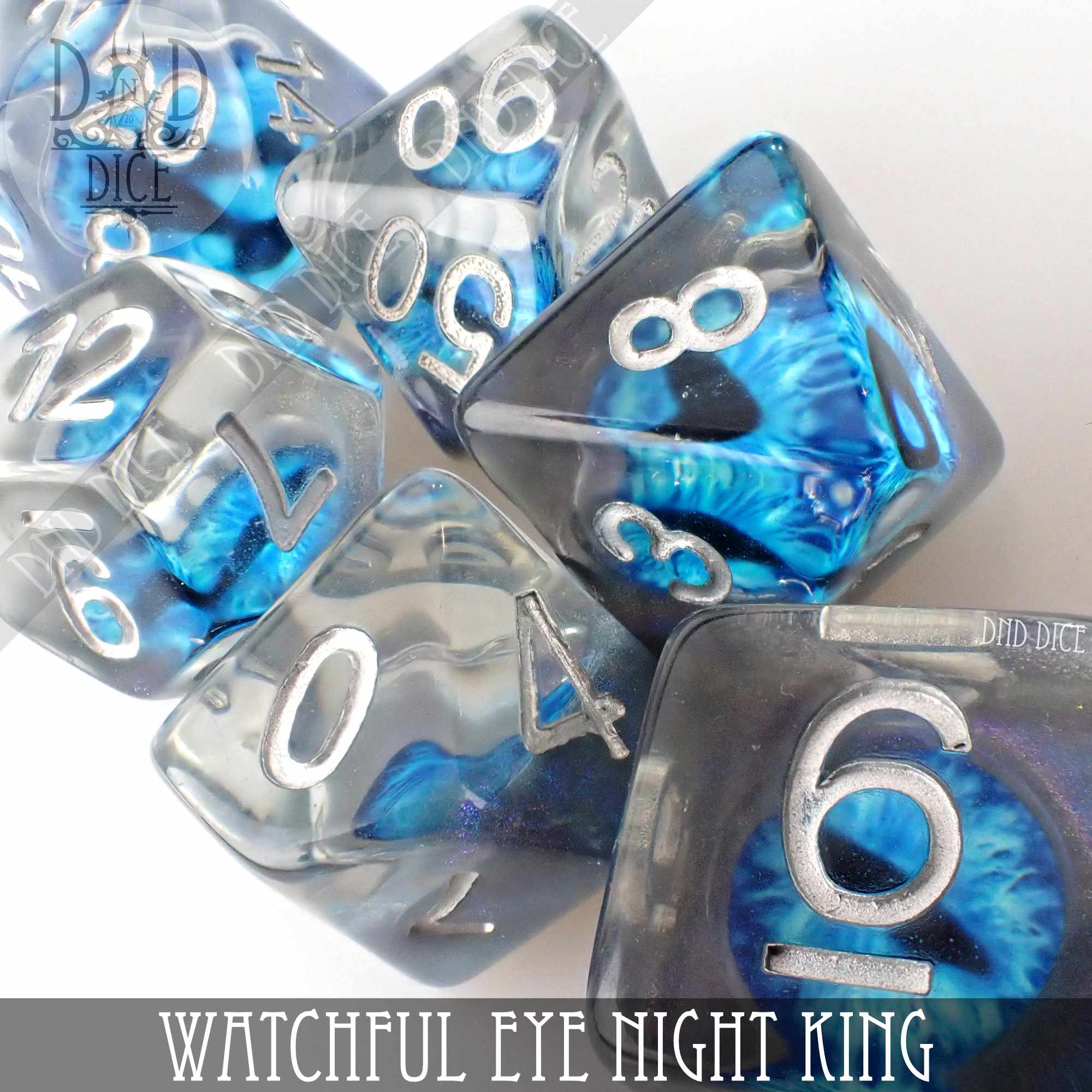 Watchful Eye - Night King Dice Set - Bards & Cards