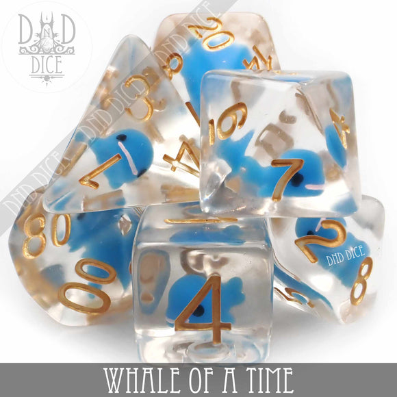 Whale of a Time Dice Set - Bards & Cards