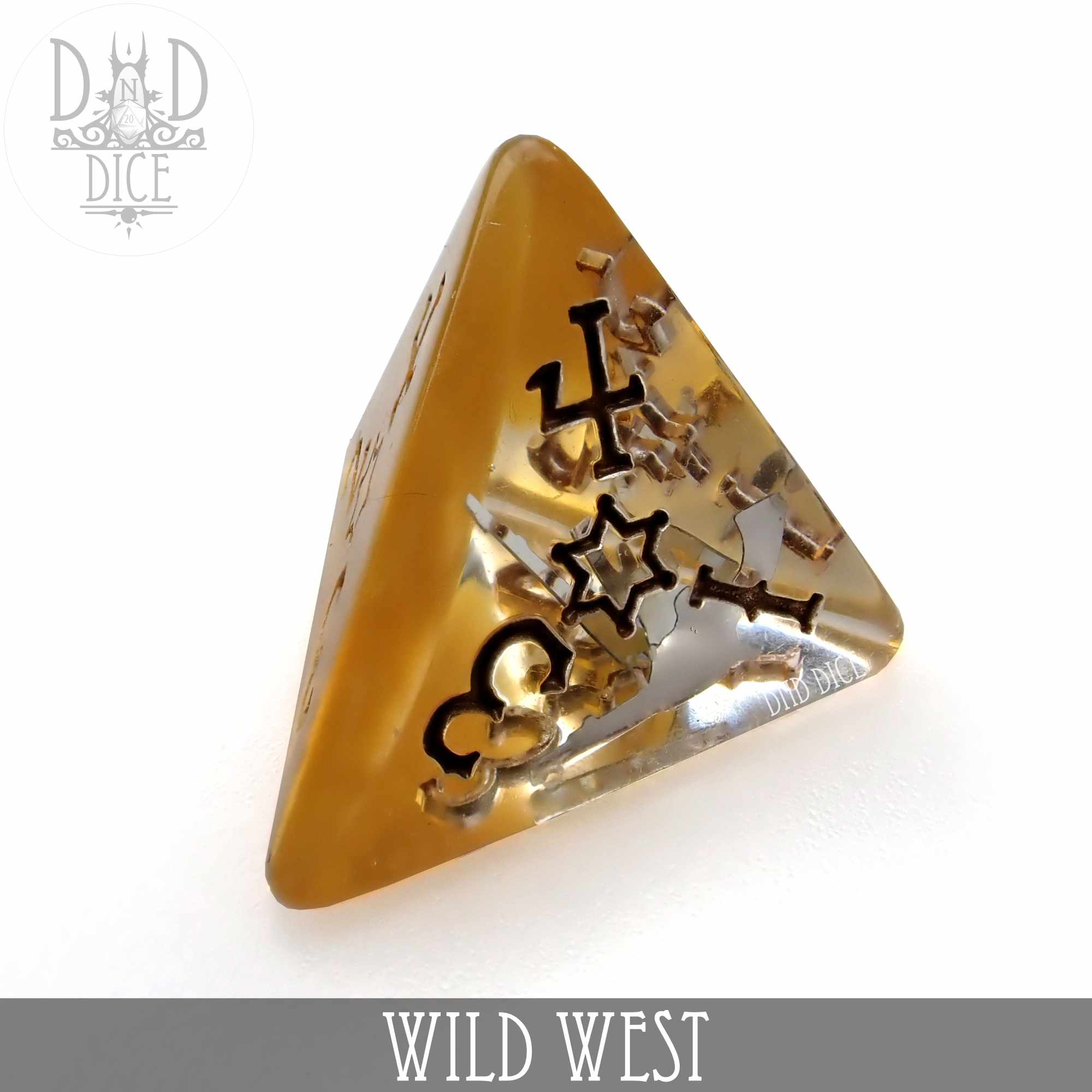 Wild West 11 Dice Set - Bards & Cards