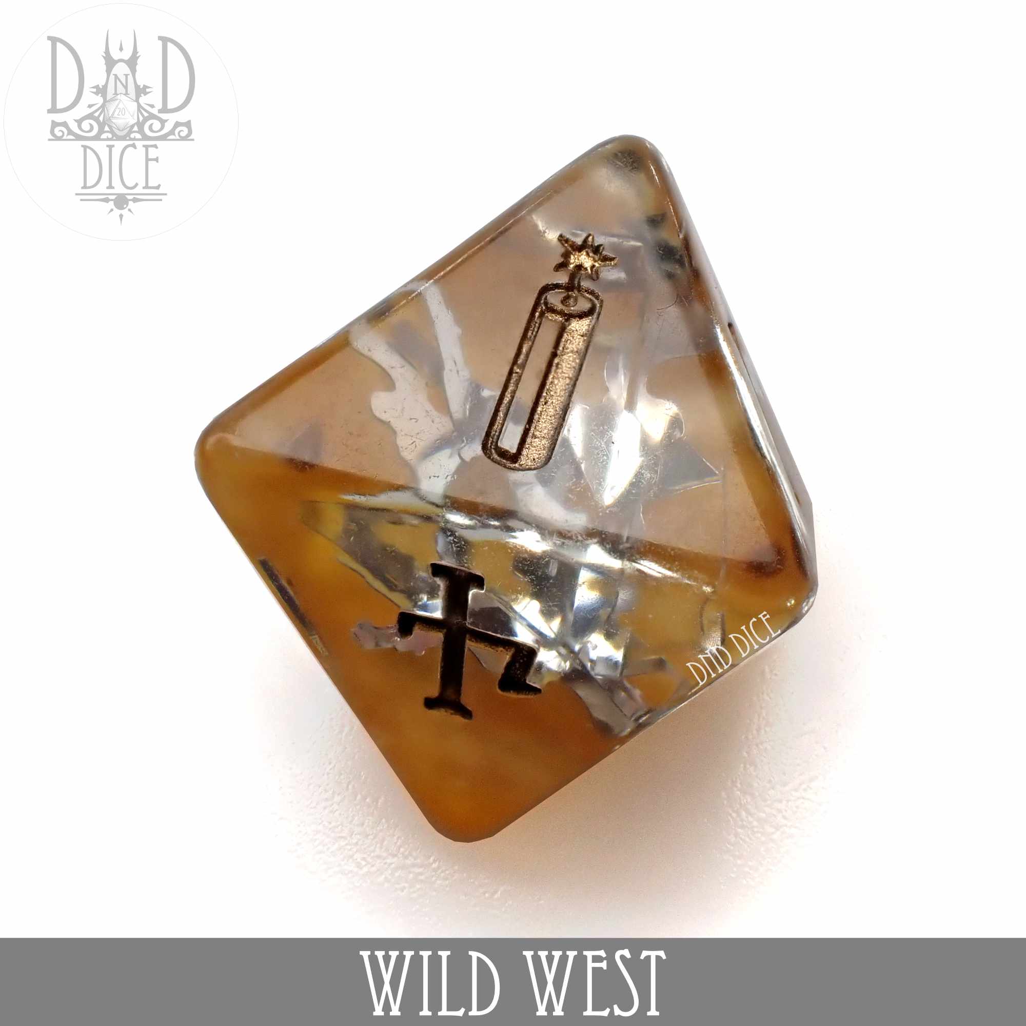 Wild West 11 Dice Set - Bards & Cards