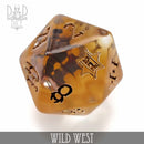 Wild West 11 Dice Set - Bards & Cards