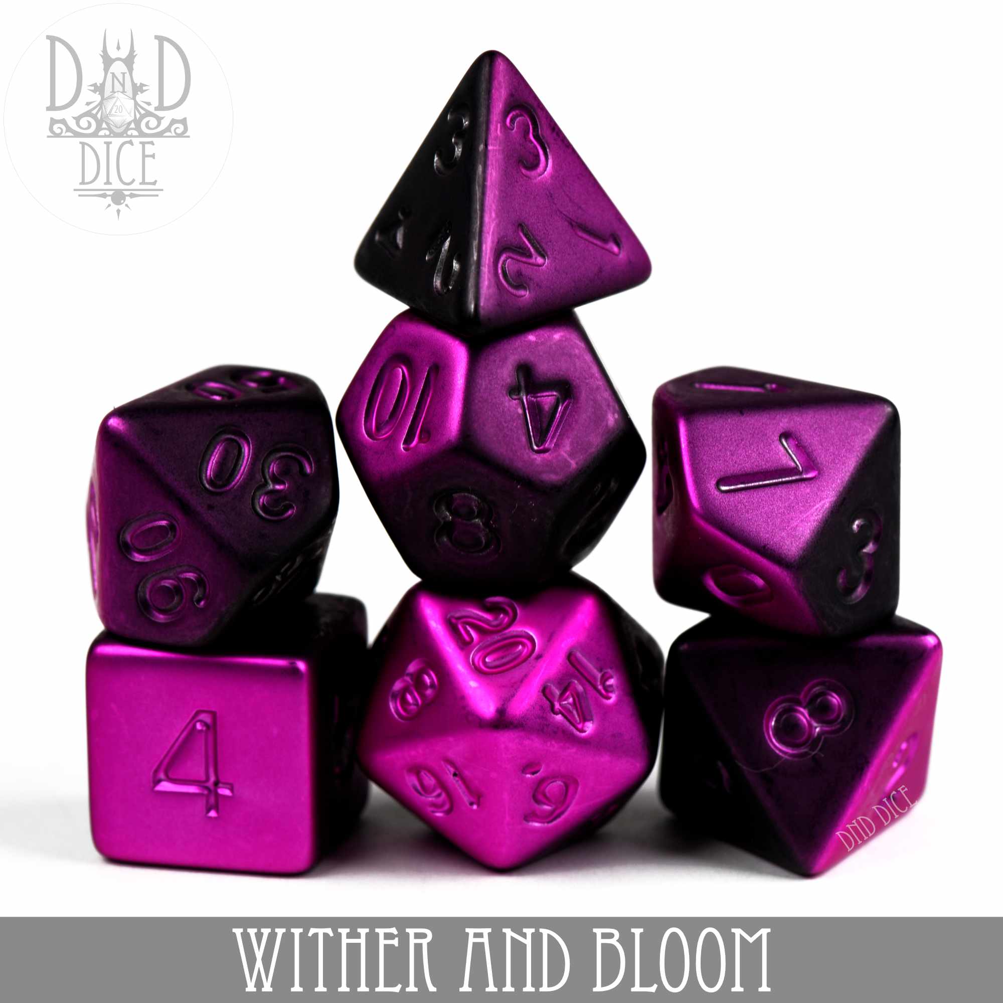 Wither and Bloom Dice Set - Bards & Cards