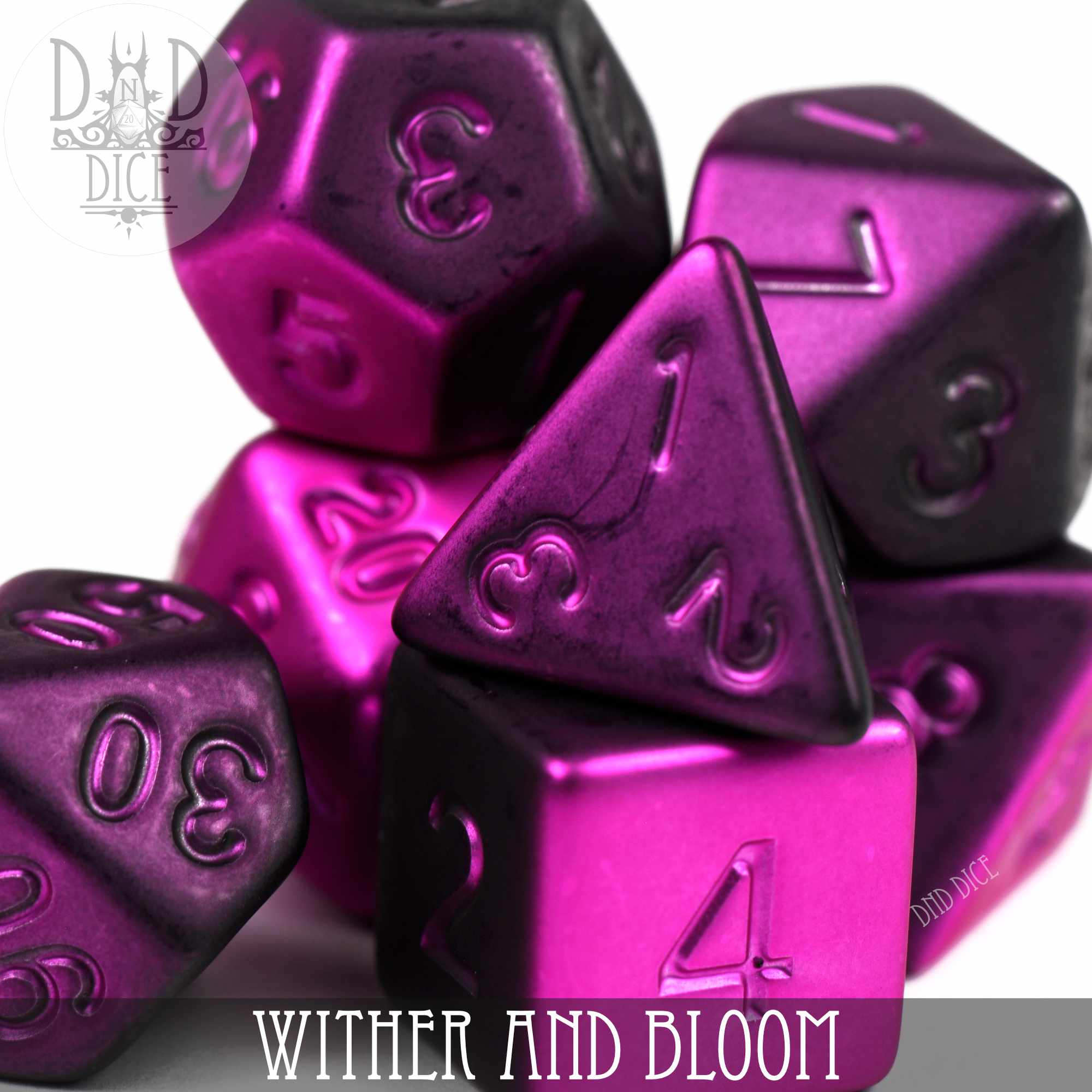 Wither and Bloom Dice Set - Bards & Cards