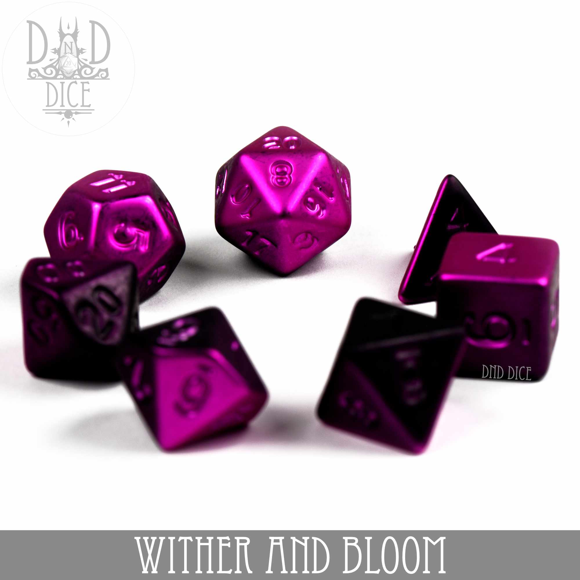 Wither and Bloom Dice Set - Bards & Cards