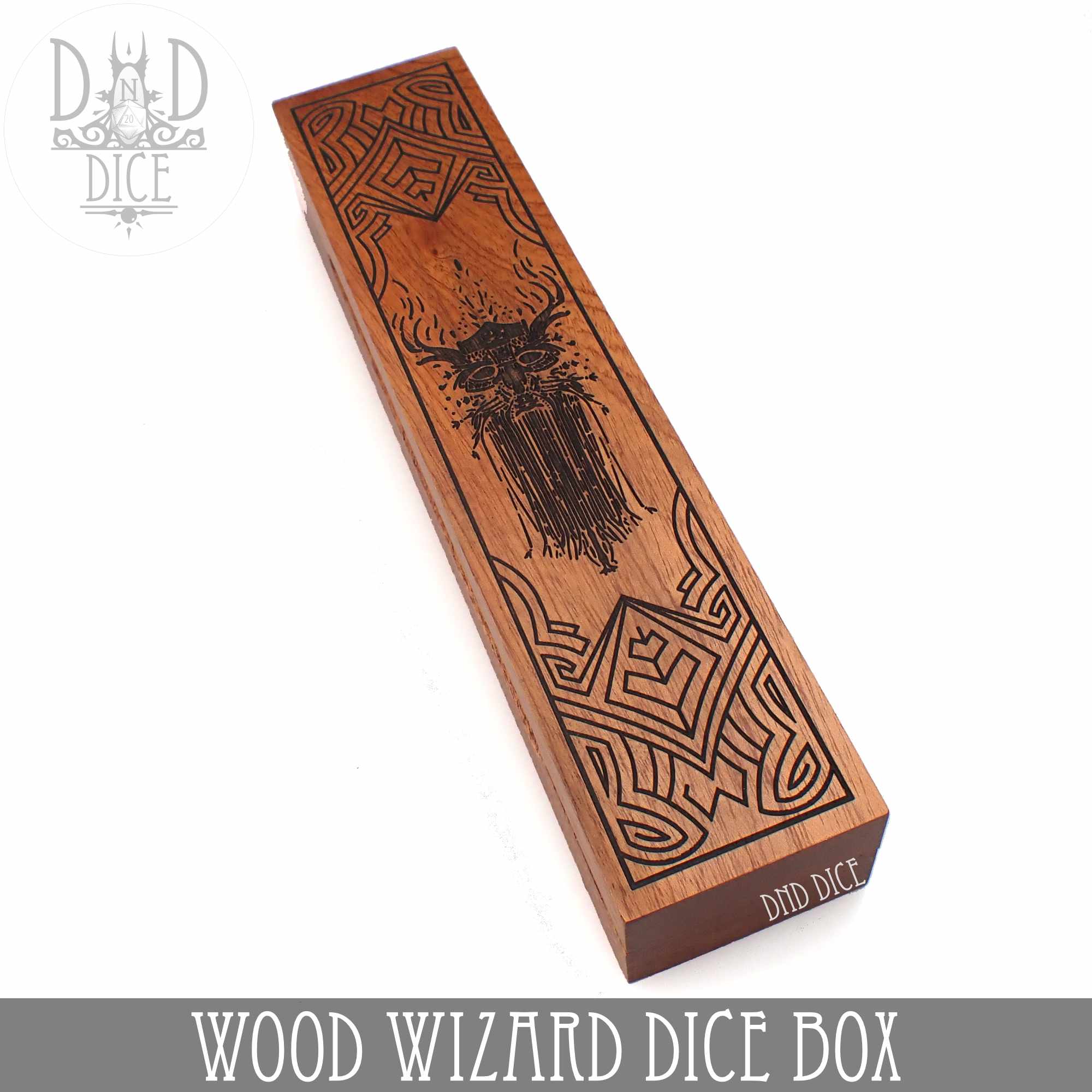 Wood Wizards Dice Box - Bards & Cards