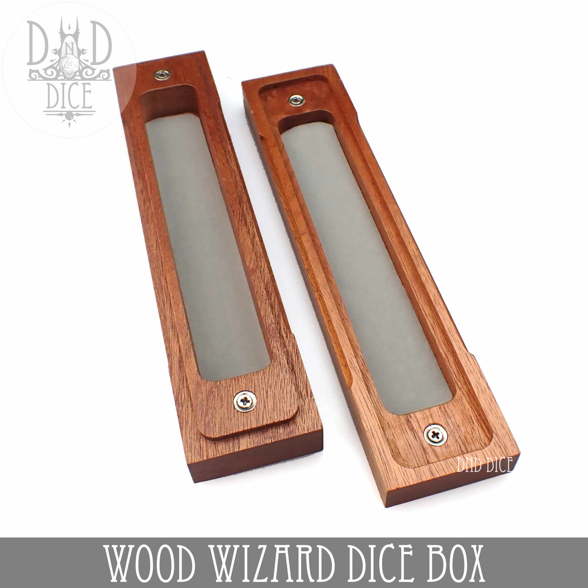 Wood Wizards Dice Box - Bards & Cards