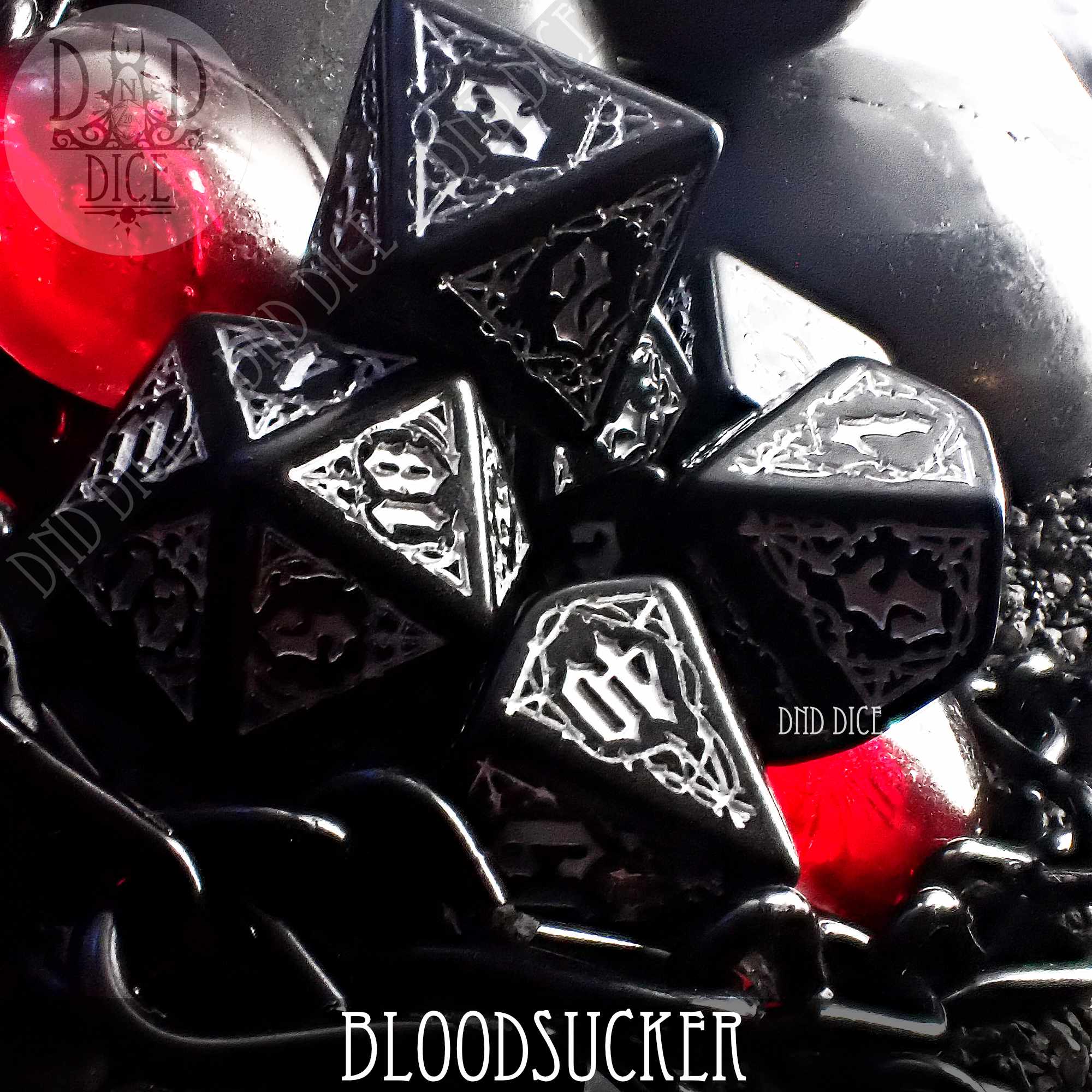 Bloodsucker Dice Set - Bards & Cards