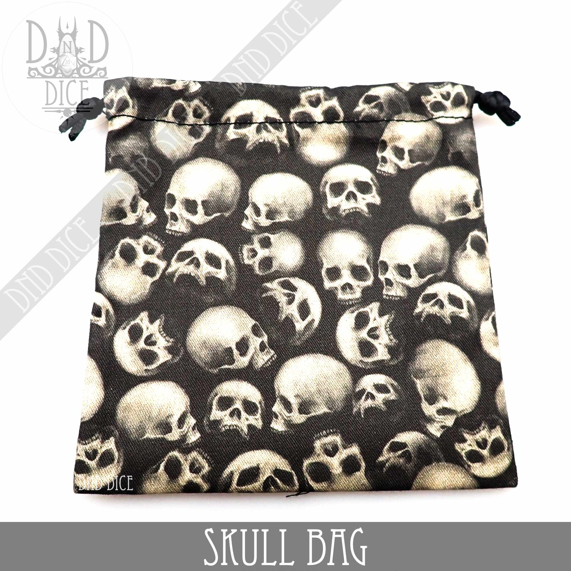 Skull Dice Bag - Bards & Cards