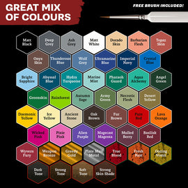 The Army Painter Warpaints Fanatic: Mega Set - Bards & Cards