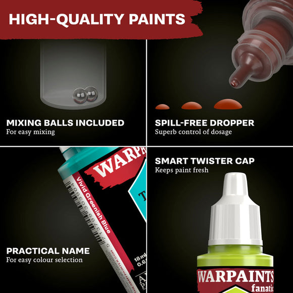 The Army Painter Warpaints Fanatic: Metallics Set - Bards & Cards