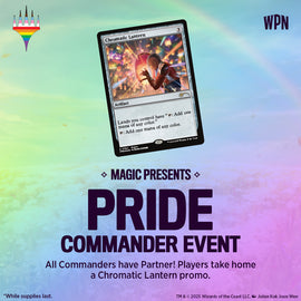 Fri 6/27/2025, 11 am - 9 pm - Rainbow Commander: Pride Month Partner Spectacular - Bards & Cards