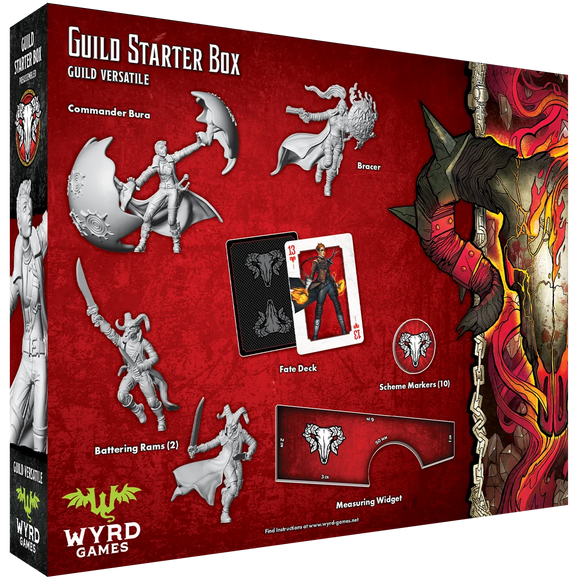 Malifaux Third Edition: Guild Starter Box - Bards & Cards