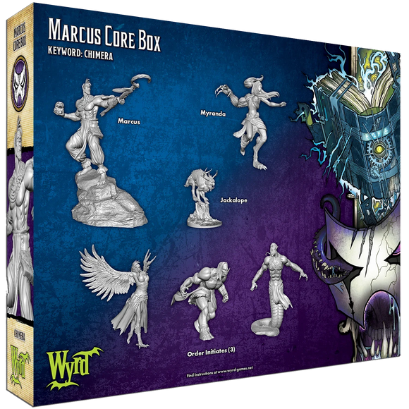 Malifaux Third Edition: Marcus Core Box - Bards & Cards