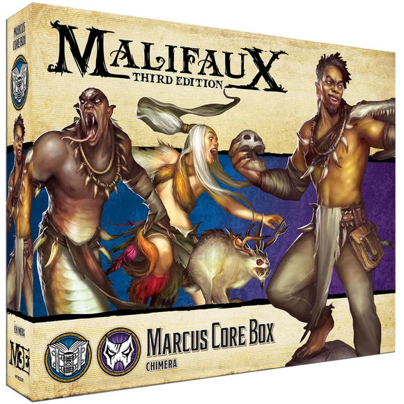 Malifaux Third Edition: Marcus Core Box - Bards & Cards