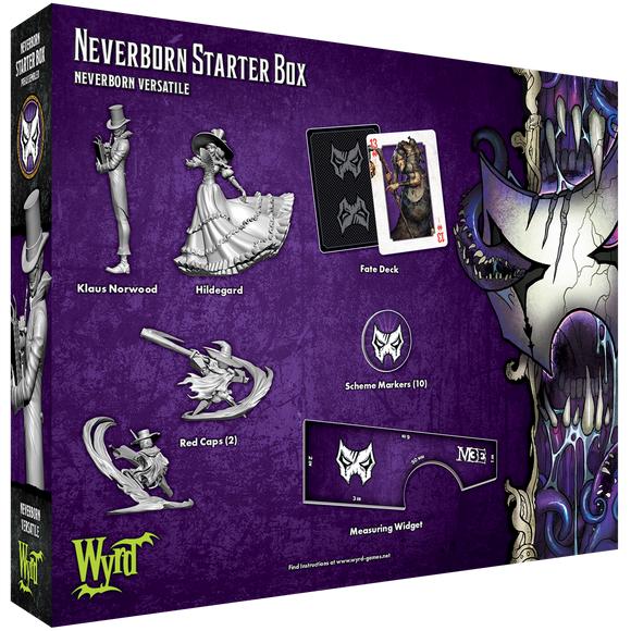 Malifaux Third Edition: Neverborn Starter Box - Bards & Cards