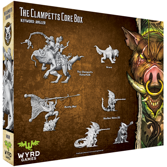 Malifaux Third Edition: Clampetts Core Box - Bards & Cards