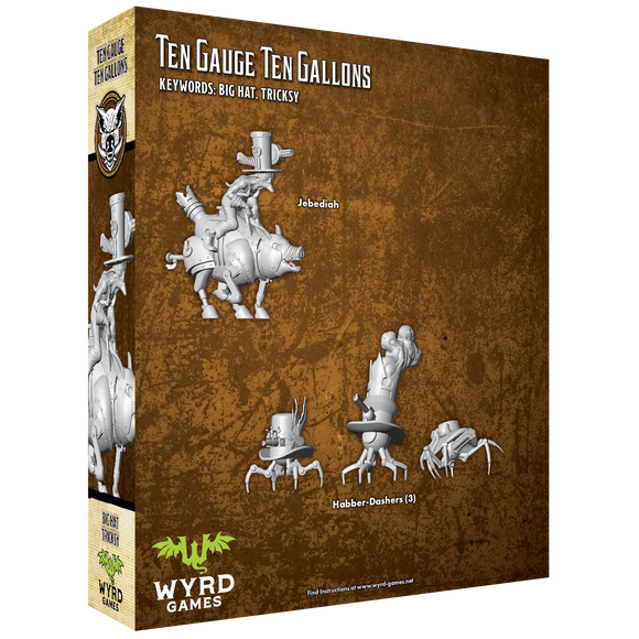 Malifaux Third Edition: Ten Gauge Ten Gallons - Bards & Cards