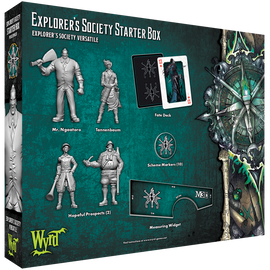 Malifaux Third Edition: Explorer's Society Starter Box - Bards & Cards