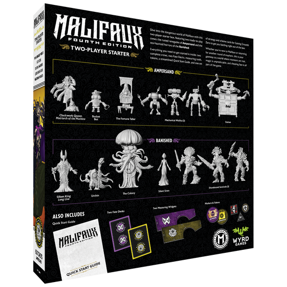 Malifaux 4E: Two-Player Starter - Bards & Cards