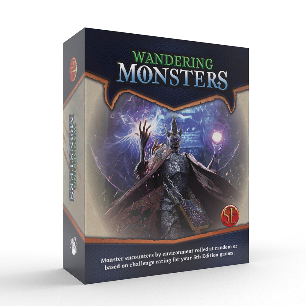 Wandering Monsters Box Set (5E) - Bards & Cards
