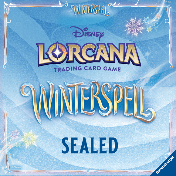 Tue 2/24/2026, 6 pm - Disney Lorcana: Winterspell Snow Day Sealed Showdown - Bards & Cards