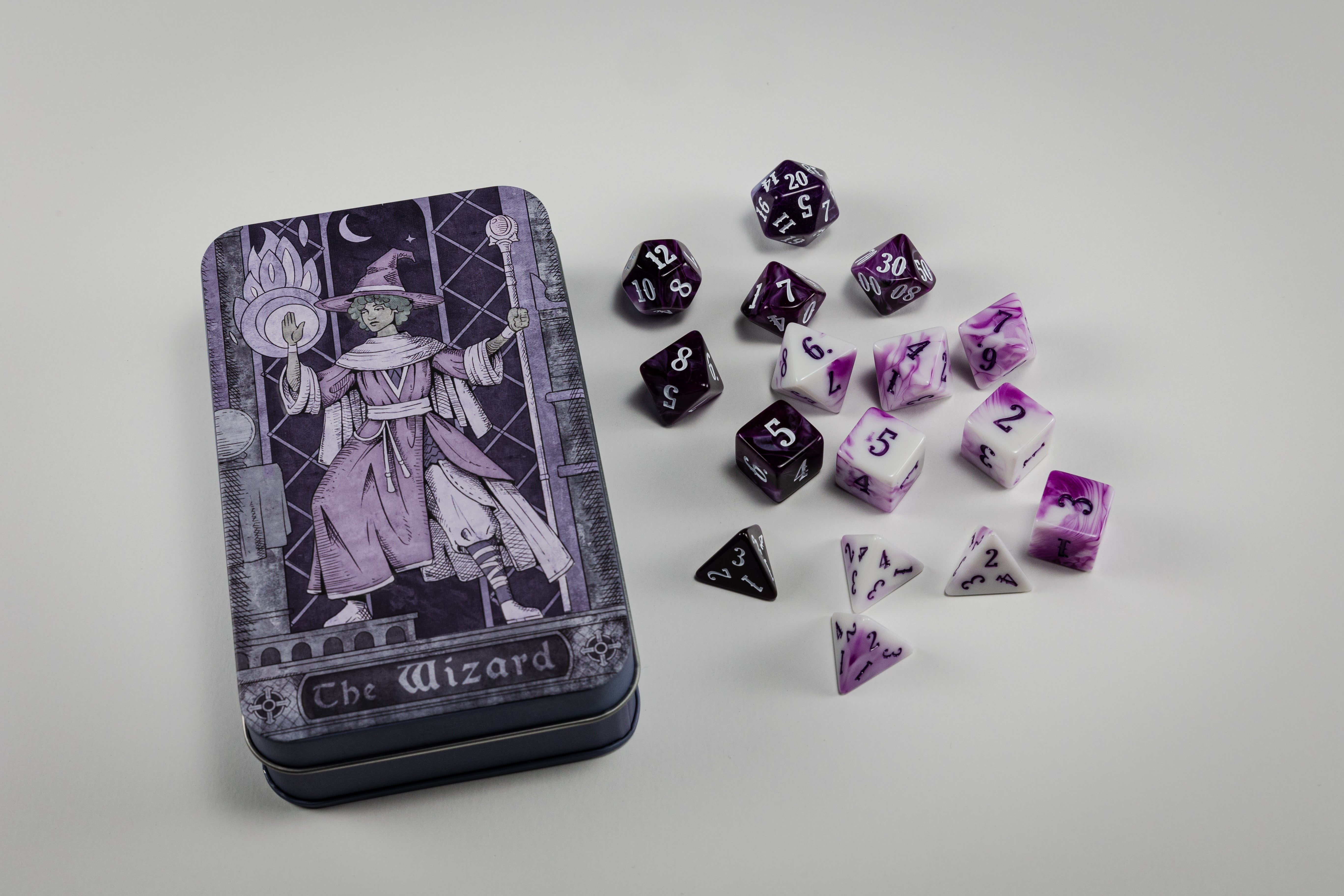 Character Class Dice: The Wizard - Bards & Cards