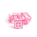D&D Adventure Dice Set - Wizard Edition | Fuchsia 16pc Collection - Bards & Cards