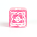 D&D Adventure Dice Set - Wizard Edition | Fuchsia 16pc Collection - Bards & Cards