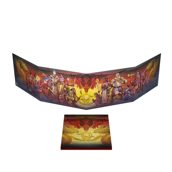 Dungeons & Dragons - NEW Dungeon Masters Screen 2024 - Bards & Cards