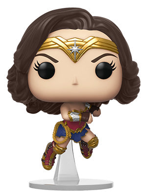 Funko POP! Wonder Woman 1984 - Wonder Woman Flying (Metallic) Vinyl Figure - Bards & Cards