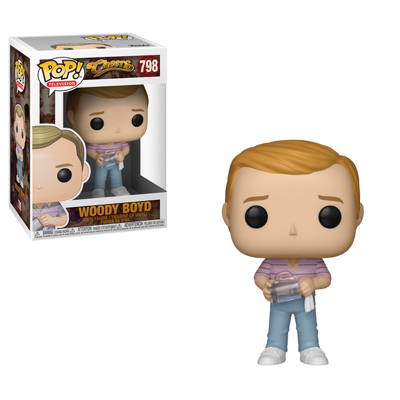 Funko POP! Cheers - Woody Boyd Vinyl Figure #798 - Bards & Cards