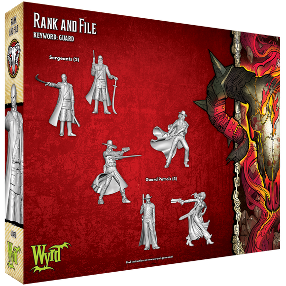 Malifaux Third Edition: Rank and File - Bards & Cards